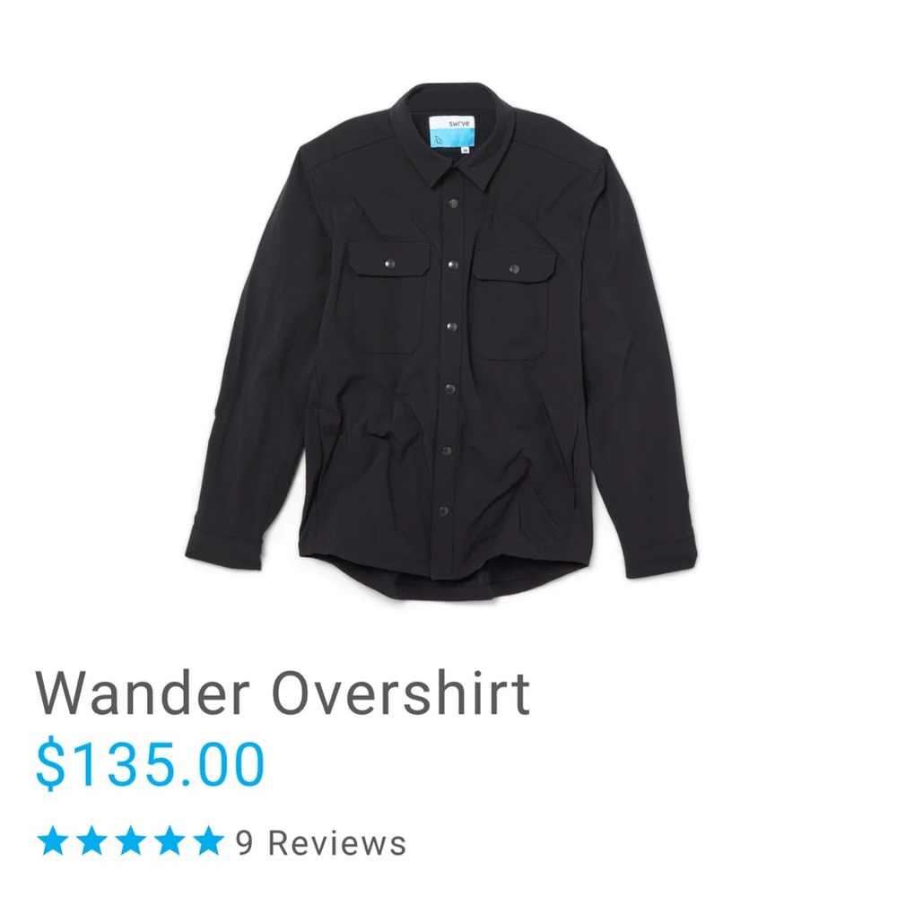 Swrve wander overshirt